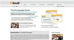 Desktop Screenshot of gowell.com