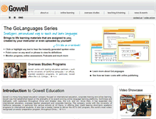 Tablet Screenshot of gowell.com